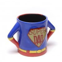 Чаша - Super Dad (Superman, Супермен), снимка 2 - Арт сувенири - 38968339