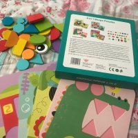 Tooky Toy - Детски образователен пъзел 4 в 1 - Цветове и форми, снимка 2 - Образователни игри - 43749884