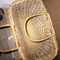 Плетена кошница супер здрава и Нова тоест идеално състояние, снимка 3 - Бидони, бурета и бъчви - 44118410