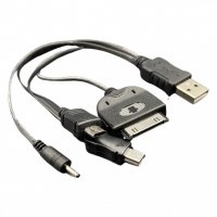 Кабел 4в1, снимка 1 - USB кабели - 39539946