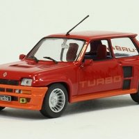 Renault 5 Turbo 1982 Rouge - мащаб 1:43 на IXO/Altaya модела е нов в PVC дисплей-кейс, снимка 2 - Колекции - 27382887