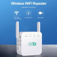 Wi-Fi усилвател рутер рипийтър MediaTek MT7628KN Wireless-N 300 Mbps + 1LAN, снимка 8 - Рутери - 26036510