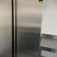 Хладилник неръждаема стомана – 400 литра - с 1 врата, снимка 1 - Хладилни витрини и фризери - 44067707