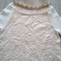 плетена блуза, снимка 2 - Блузи с дълъг ръкав и пуловери - 28291086