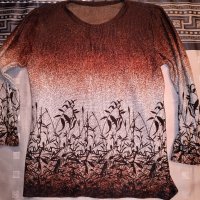 Термо блуза в свежи цветове , снимка 2 - Блузи с дълъг ръкав и пуловери - 43770525