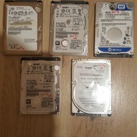 Хард диск за лап топ 5 броя по 500 ГБ, снимка 1 - Твърди дискове - 35129914