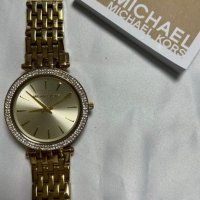  Швейцарски  часовник Michael Kors Gold , снимка 3 - Дамски - 39940065