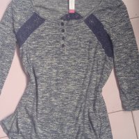 Ефектна дамска блуза No Boundaries - Отлична!, снимка 4 - Блузи с дълъг ръкав и пуловери - 43317473