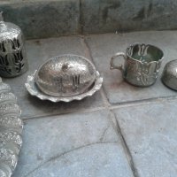 уникален стар сервиз, снимка 6 - Антикварни и старинни предмети - 42549952
