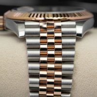 Rolex Datejust 41 Gold/Steel (ORIGINAL) Chocolate Diamond Dial Jubilee - Ref: 126331, снимка 5 - Мъжки - 37453210