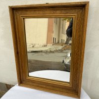 Винтидж огледало с красива дървена рамка №1066, снимка 1 - Антикварни и старинни предмети - 34666999