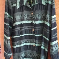 Плътна официална блуза , снимка 2 - Блузи с дълъг ръкав и пуловери - 43364886