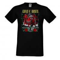 Мъжка тениска Guns n roses 11, снимка 2 - Тениски - 32913694