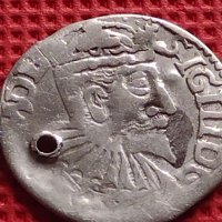 Сребърна монета 3 гроша 1596г. Сигизмунд трети ПОЛША 13781, снимка 5 - Нумизматика и бонистика - 42930852