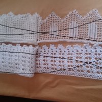 Ръчно плетени дантели за носии и декорация , снимка 3 - Декорация за дома - 23593253