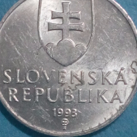 10 haller 1993 года Словенска, снимка 2 - Нумизматика и бонистика - 44912949