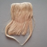 Нов рус бретон от естествена човешка коса руса - мод.3, снимка 2 - Аксесоари за коса - 37300905