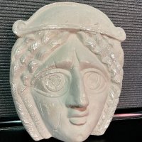 Древно гръцка театрална маска , снимка 7 - Антикварни и старинни предмети - 43307736