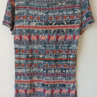 Дамска блуза Desigual, снимка 5 - Тениски - 36389006