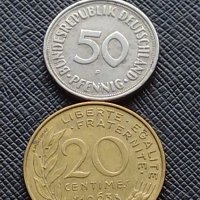 Лот монети от цял свят 10 броя СИНГАПУР,ДОМИНИКАНА, ШВЕЙЦАРИЯ ЗА КОЛЕКЦИЯ 26405, снимка 2 - Нумизматика и бонистика - 43556784