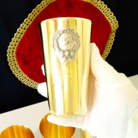 Месингова чаша Крал на кеглите,боулинг от 1970 г. , снимка 1 - Антикварни и старинни предмети - 37368395