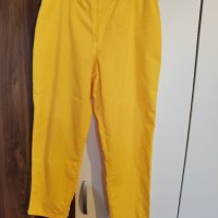 Жълт модерен свеж и ефектен панталон, снимка 9 - Панталони - 40861271