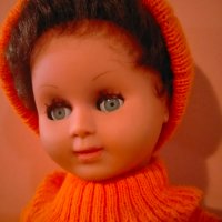 Колекционерска кукла GeGe France Vintage ретро 37 см, снимка 8 - Колекции - 44116488