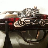 Малък кремъчен,капсулен пистолет,пищов,оръжие, снимка 5 - Колекции - 39601198