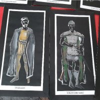 Постери на Герои от 'Крал Лир' на Шекспир Постановка-1960-т , снимка 5 - Други ценни предмети - 39593497