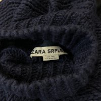 Дамски пуловер с висока яка Zara SRPLS Turtleneck Wool Alpaca Sweater, снимка 4 - Блузи с дълъг ръкав и пуловери - 42986686