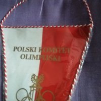 Флагчета на Полша Олимпийски комитет -Олимпиада 1980, снимка 8 - Други спортове - 38774479
