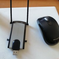 USB WiFi АДАПТЕР LinkSys  WUSB300N, снимка 1 - Мрежови адаптери - 43460194