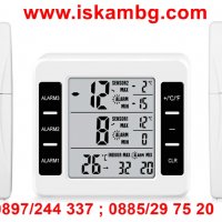 Безжичен термометър с LCD дисплей - код 2225, снимка 5 - Други стоки за дома - 26721534