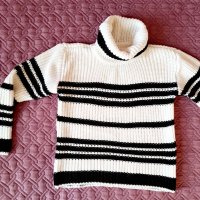 Пуловер поло Caw By Can, снимка 2 - Блузи с дълъг ръкав и пуловери - 40000091
