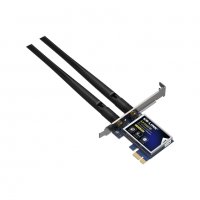 Безжичен мрежов адаптер LB-LINK BL-X50BT, PCI-E, 2400Mbps, Bluetooth, 2.4/5Ghz, 2 x 6dBi, снимка 5 - Мрежови адаптери - 37450293