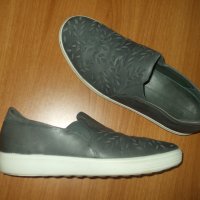 N41 Ecco/естествена кожа/дамски обувки, снимка 1 - Дамски ежедневни обувки - 38071557