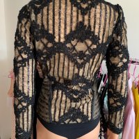 Alessa Алеса боди от дантела, снимка 11 - Блузи с дълъг ръкав и пуловери - 40816487