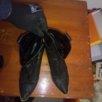 Дамски обувки , боти , черни, снимка 4 - Дамски боти - 27859960