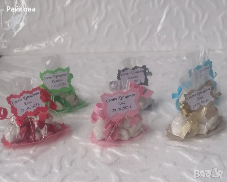 гипсова фигурка.бебе.кръщене, снимка 1