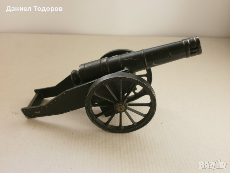 Стара  Метална  Настолна Запалка - Оръдие, Топ - Работи , снимка 1