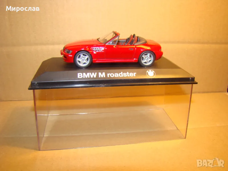 1:43 BMW M ROADSTER МОДЕЛ КОЛИЧКА ИГРАЧКА, снимка 1