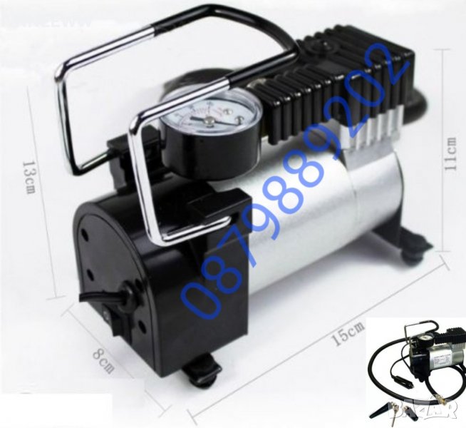 Компресор за гуми 12v за автомобили ремаркета каравани и др , снимка 1