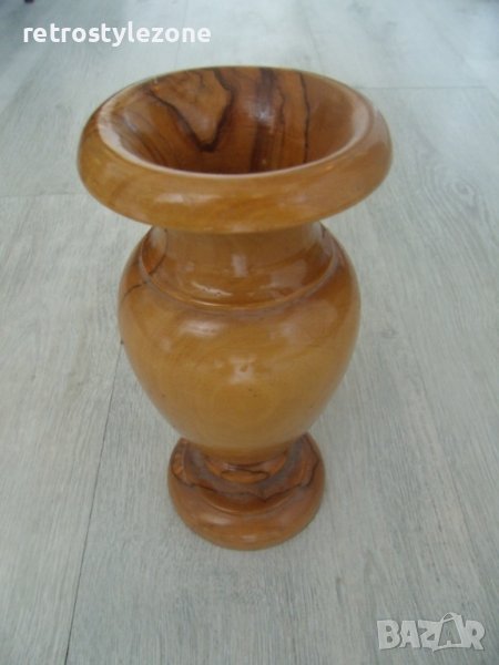 № 6375 стара дървена ваза , снимка 1