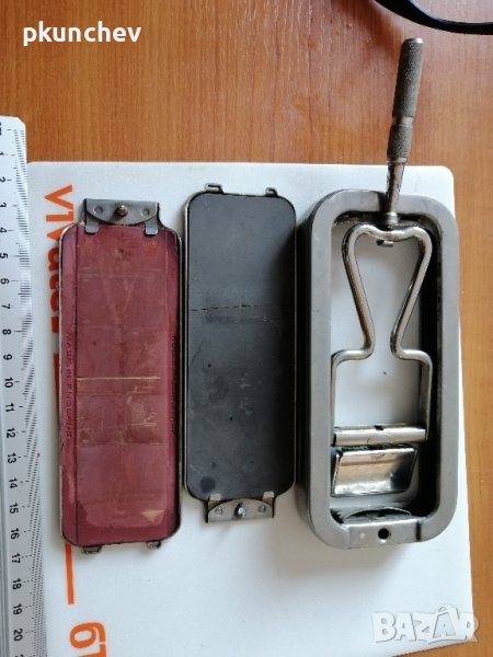 РЕТРО комплект точило за ножчета за бръснене Rolls Razor Set , снимка 1