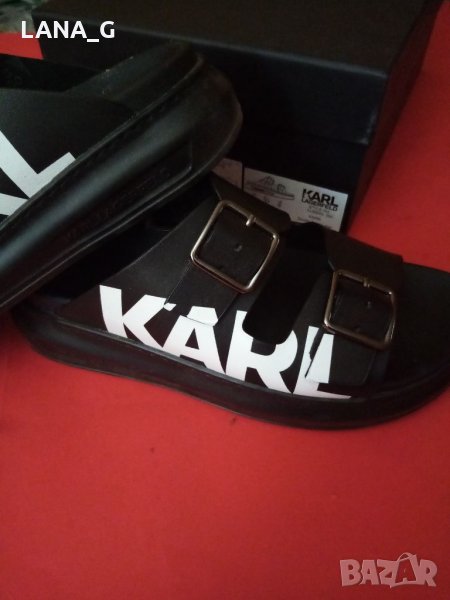 Karl Lagerfeld дамски чехли, снимка 1