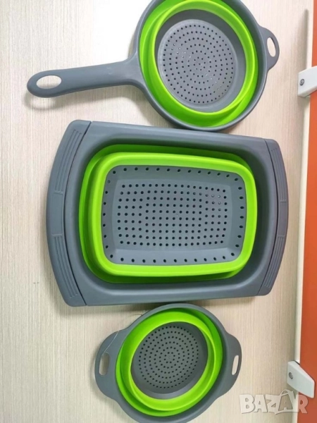 кошница за измиване и изцеждане на плодове и зеленчуци, снимка 1