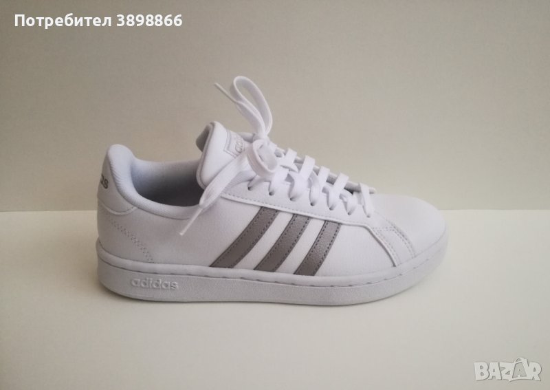 Маратонки Adidas Grand Court White F36485 - размер 38, снимка 1