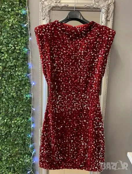 парти рокля с гол гръб , снимка 1