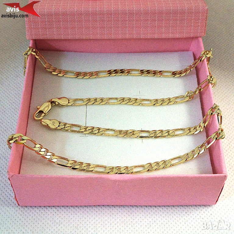 Синджир с 14К златно покритие 254574, снимка 1