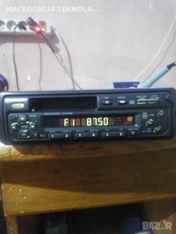 PIONEER MODEL-KEH-P4400R-20.W.по 4 канала, снимка 1